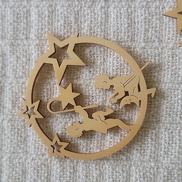 Laser cut wood Christmas ornaments - Picture 6 of 11